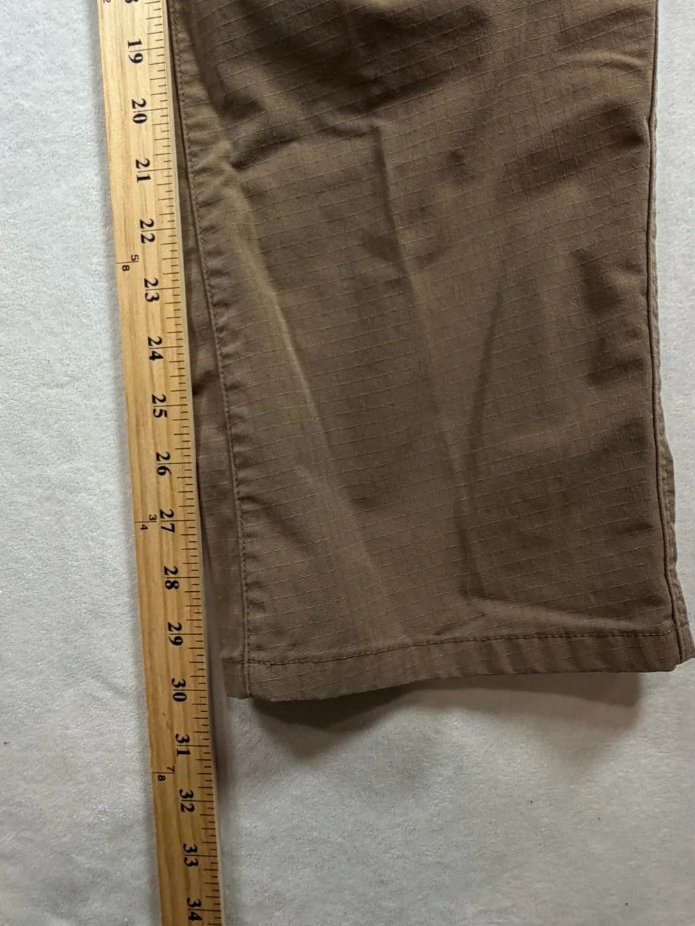5.11 Tactical 36W 32L Men's Brown Canvas Tough Workwear Hiking Chinos